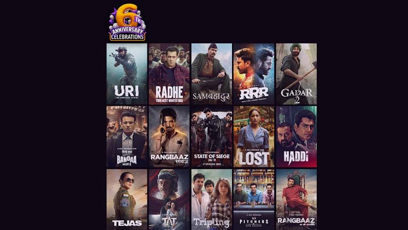 ZEE5 celebrates sixth anniversary with 580+ million viewers globally