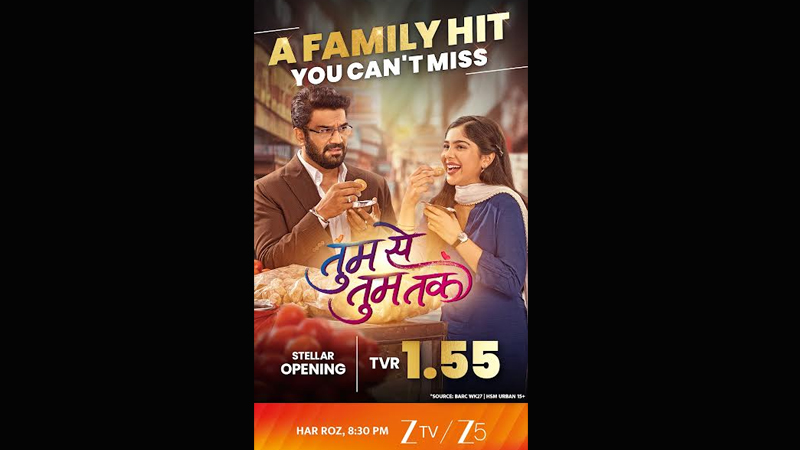 Zee TV’s ‘Tumm Se Tumm Tak’ makes a smashing debut in BARC top 10