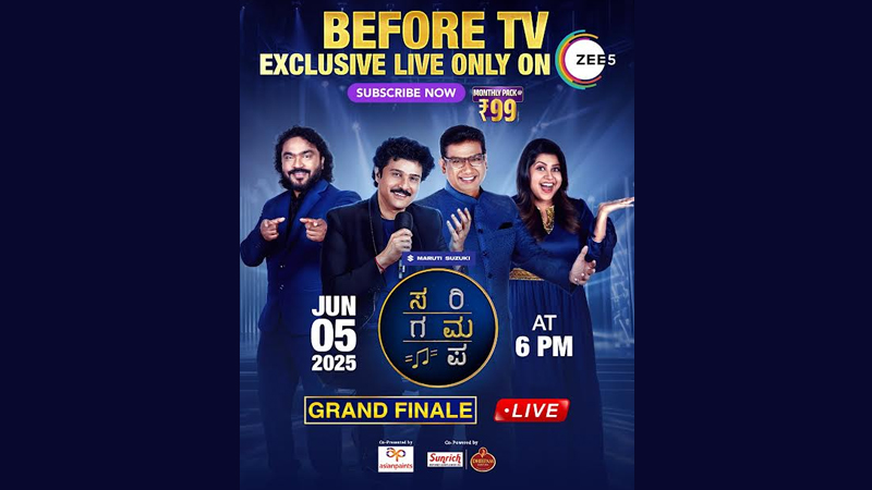 Finale Countdown Hits a High Note with Zee5’s Sa Re Ga Ma Pa Live