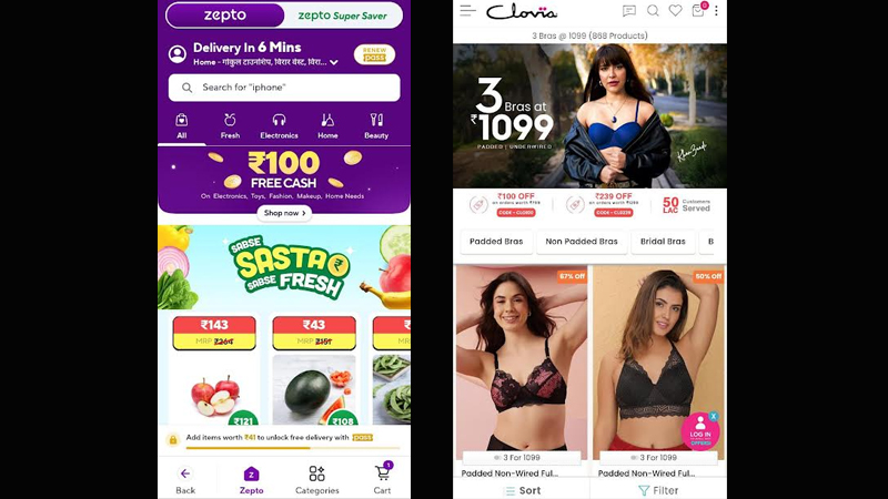 Clovia joins Zepto for 10-min delivery of innerwear and sleepwear