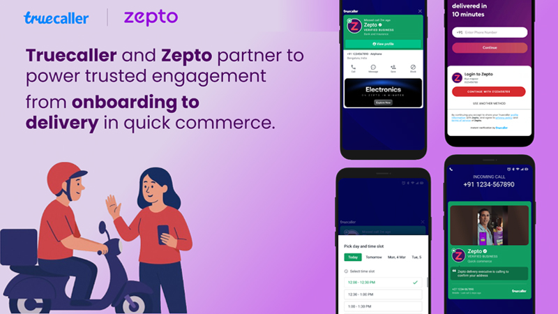 Zepto partners with Truecaller to build trust and speed in quick commerce deliveries