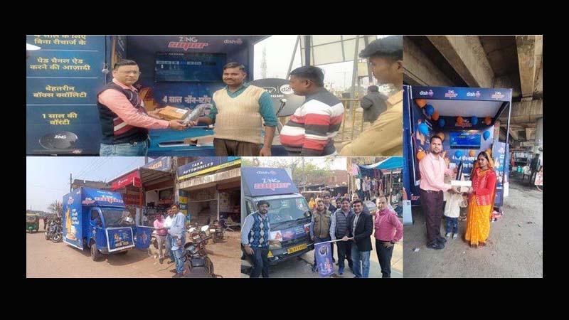 Dish TV launches dynamic AV vans for ‘Zing Super Offer’ across HSM