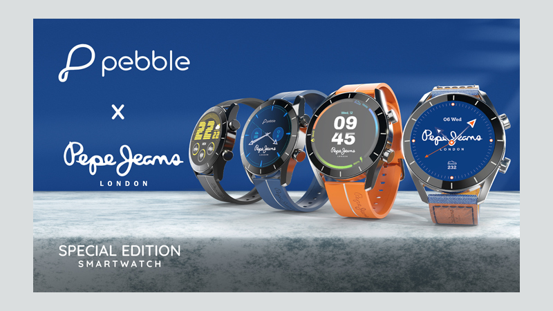 Pebble X Pepe Jeans Smartwatch: The iconic denim re-imagined for your wrist