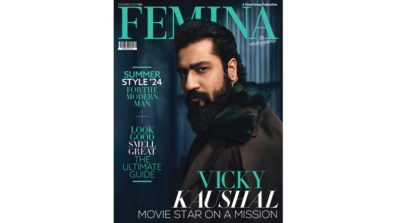 Vicky Kaushal gets candid about his films, life and lot more in Femina’s December 2023 issue
