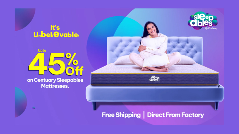 PV Sindhu joins Centuary Mattresses for ultimate comfort in the TVC campaign