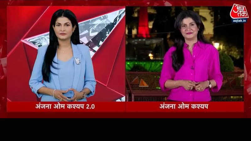 Aaj Tak introduces Anjana 2.0, an AI Anchor modelled on a ‘Human’ anchor