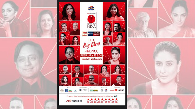 ABP Network’s ‘Ideas of India Summit’ edition three to spotlight “The People’s Agenda” on 23 & 24 February in Mumbai