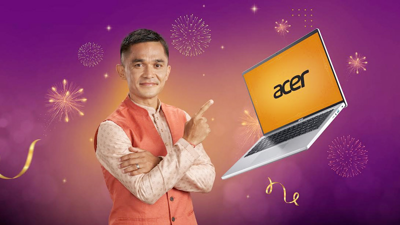 Acer India signs Sunil Chhetri as brand ambassador for the festive season