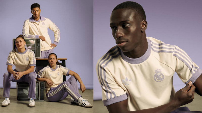Adidas and Real Madrid launch retro-inspired adicolor collection