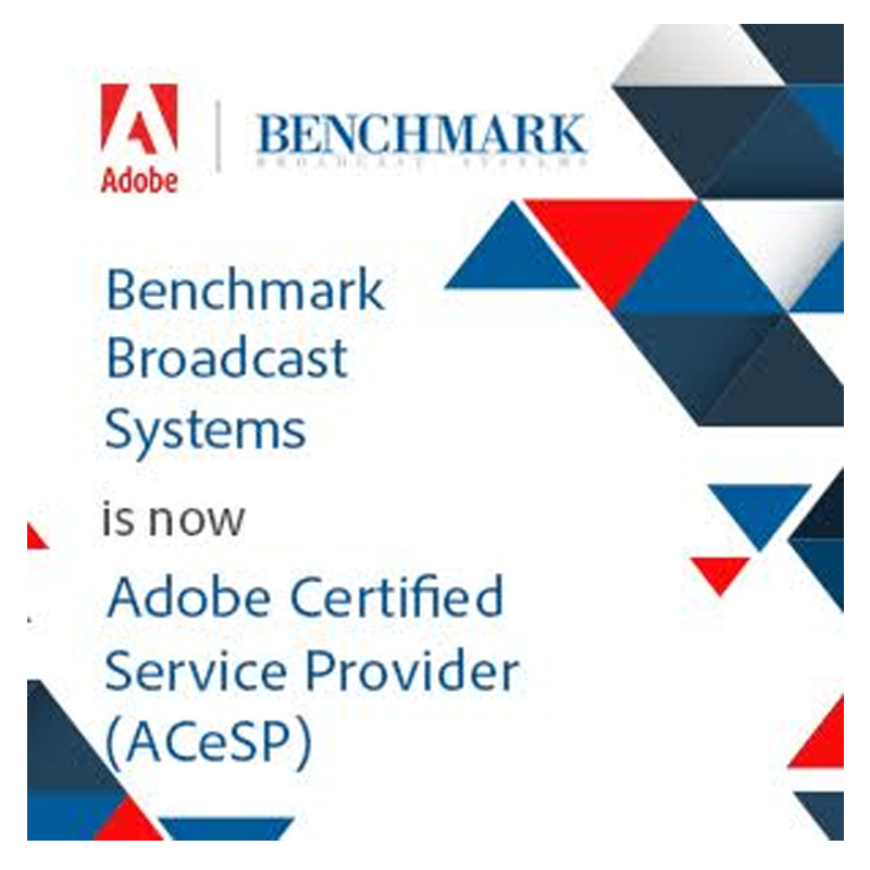 Benchmark Broadcast partners with Adobe to upgrade video & audio services