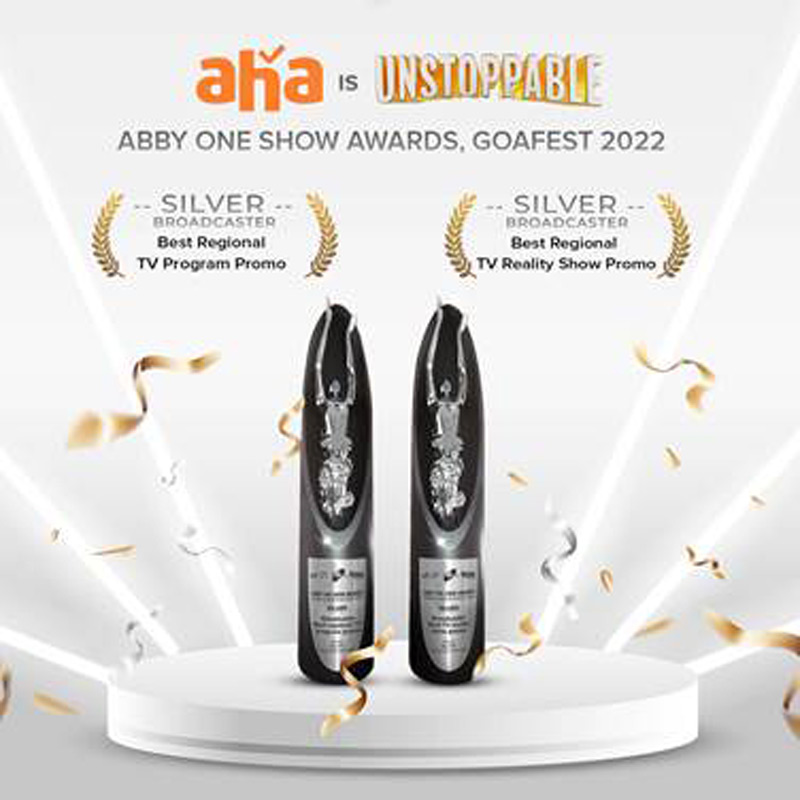 Regional OTT platform aha wins two silvers at Abbys 2022