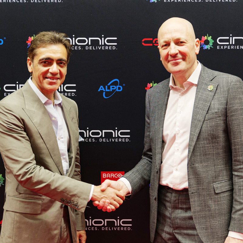 PVR Cinemas partners with Cinionic to provide 100 percent laser projection