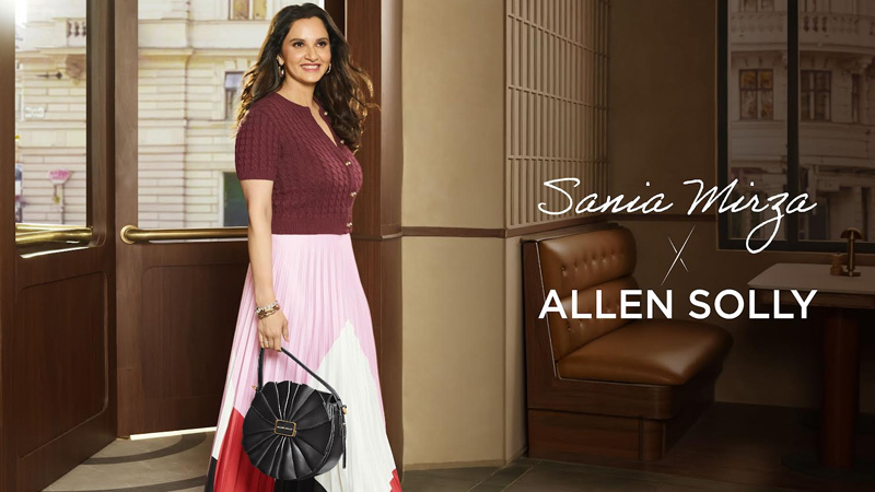 Sania serves aces in style as Allen Solly’s first womenswear ambassador