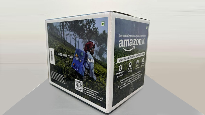 Society Tea blends tradition with on-box advertising campaign