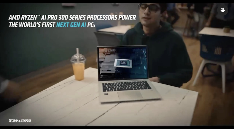 AMD introduces new fun TVC for Ryzen AI Pro Series processors.