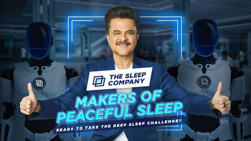 Anil Kapoor takes the ‘Deep Sleep Challenge’, completes it successfully in the new #MakersOfPeacefulSleep ad by The Sleep Company