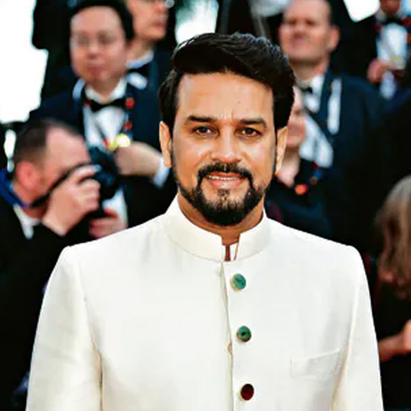 I&B Minister Anurag Thakur expects Indian M&E sector to double by 2030