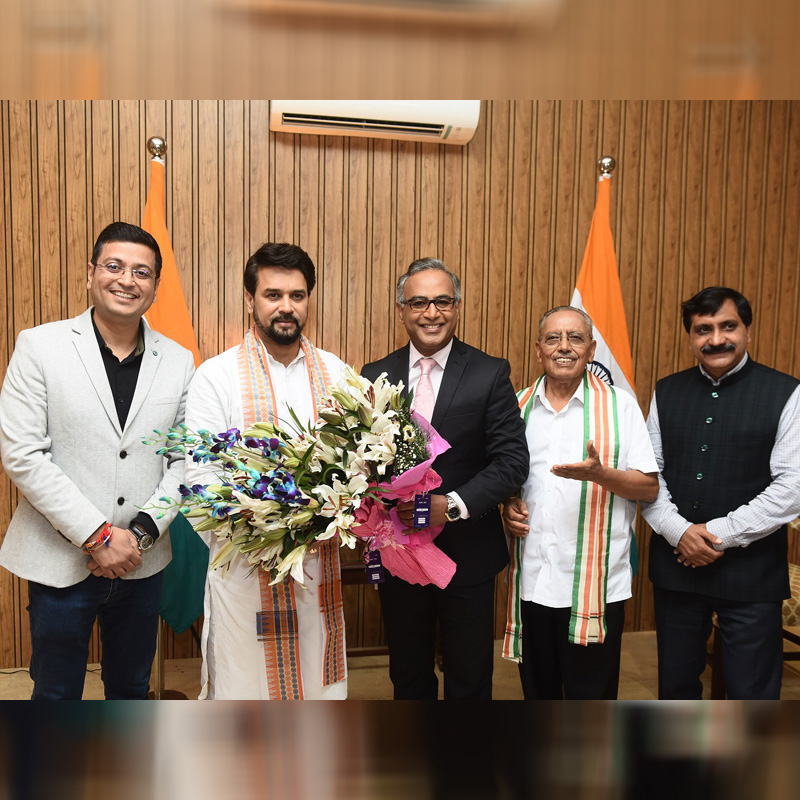 I&B minister Anurag Thakur launches Bharat24