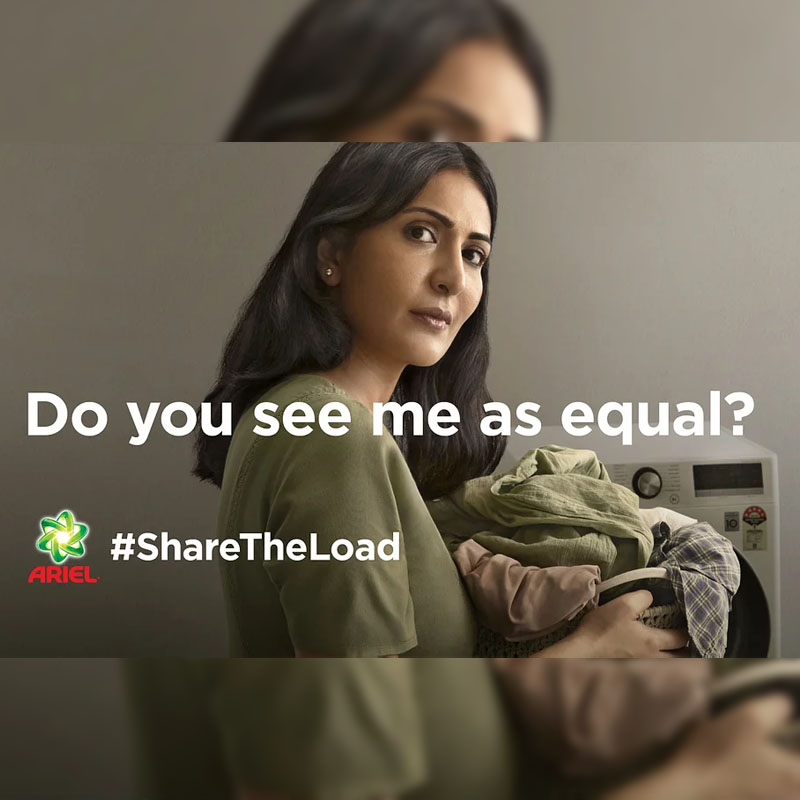 Ariel champions ‘true equality’ in latest #ShareTheLoad brand film