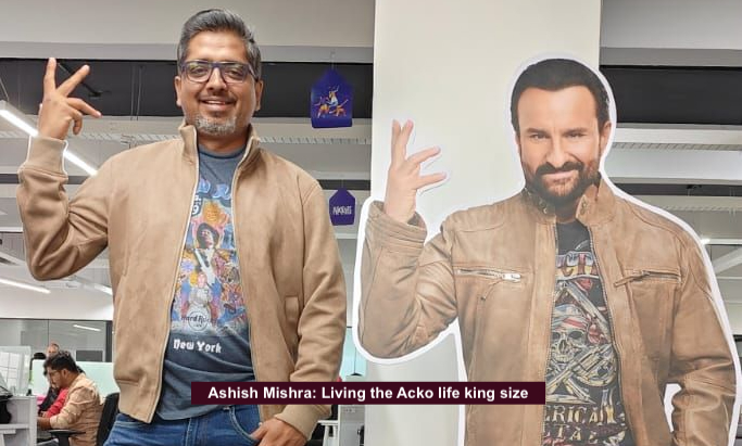 Acko CMO Ashish Mishra celebrates Grand Effie 2024  win