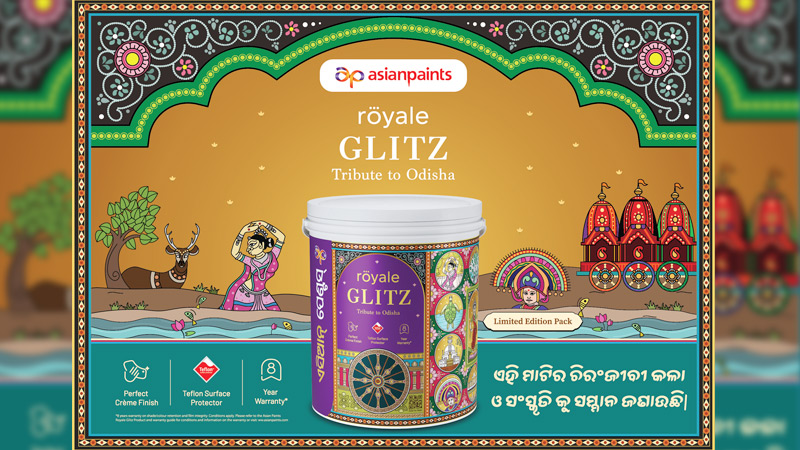 Asian Paints rolls out ‘Royale Glitz – Tribute to Odisha’ with a splash of soul and shimmer