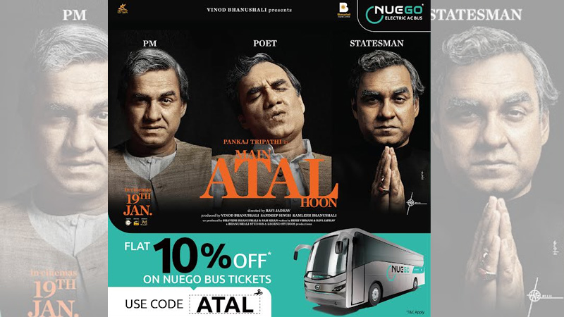 NueGo partners with ‘Main Atal Hoon’ film starring Pankaj Tripathi