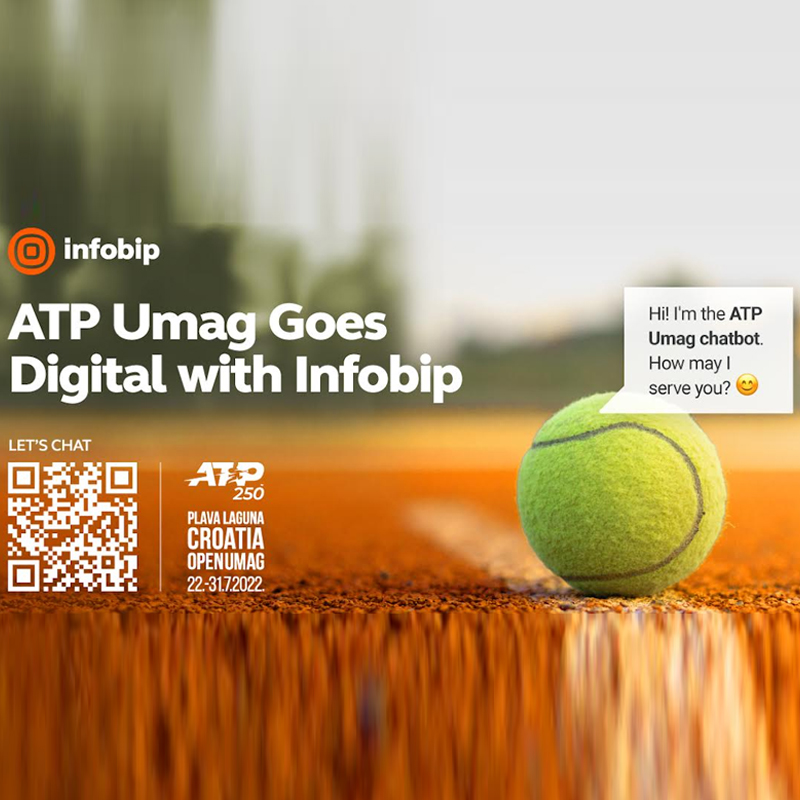 Infobip creates a new digital experience for tennis fans