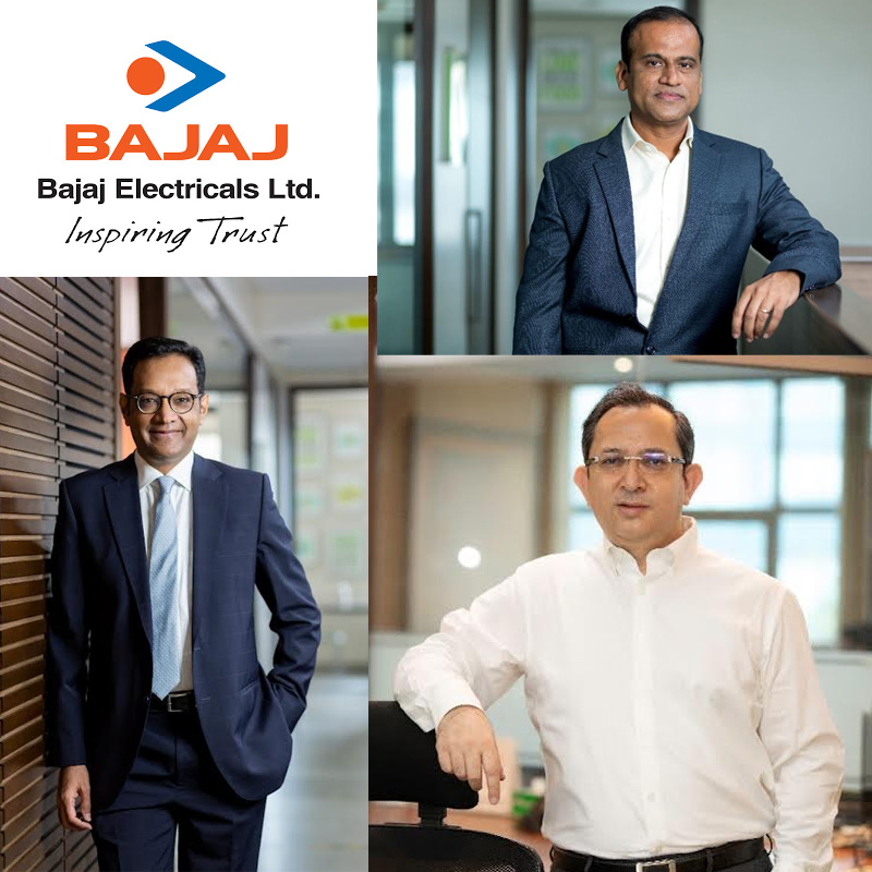 Bajaj Electricals on boards Ravindra Singh Negi and Rajesh Naik; aims for aggressive growth