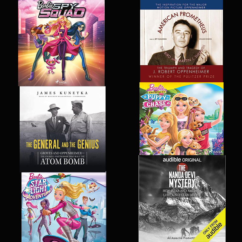 Explore these Barbenheimer audiobooks and podcasts amidst the fan frenzy