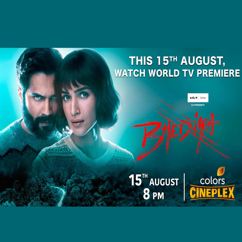 Varun Dhawan and Kriti Sanon’s ‘Bhediya’ to howl on COLORS Cineplex this Independence Day
