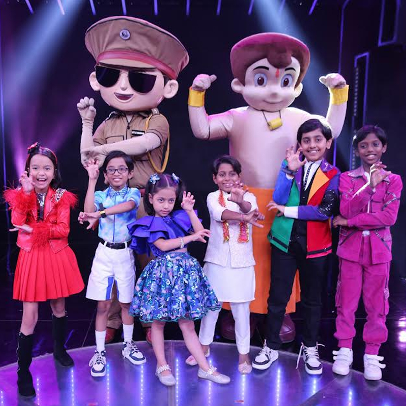 Pogo’s ‘Chhota Bheem’ and ‘Little Singham’ join Zee TV’s Sa ‘Re Ga Ma Pa Li’L Champs’ to celebrate Christmas 