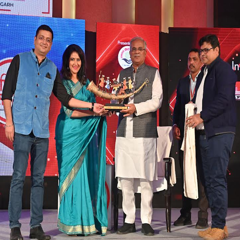 CM Bhupesh Baghel felicitates extraordinary individuals of Chhattisgarh at Bharat24’s Shikhar Samman