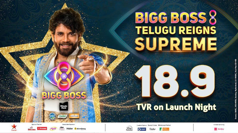 EndemolShine India’s Bigg Boss Telugu Season 8 achieves record-breaking viewership