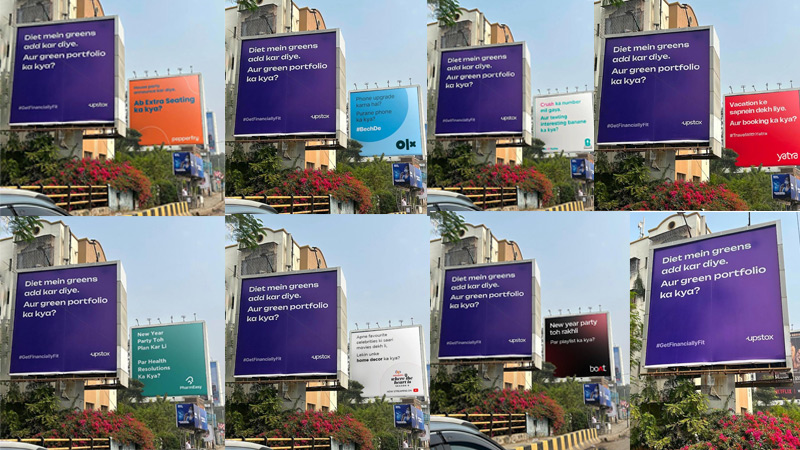 Brands spark new year fun with witty billboard banter across India