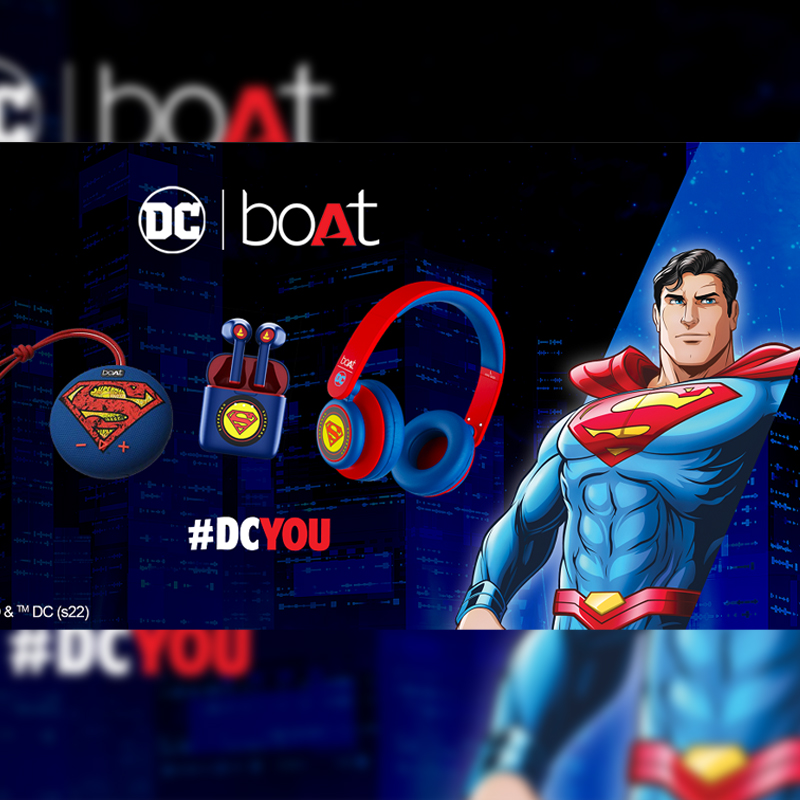 boAt partners with Warner Bros. Consumer Products & DC