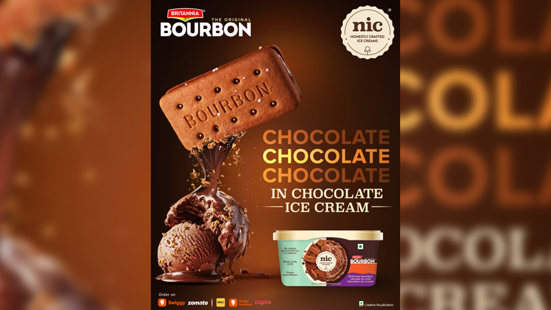 Britannia and NIC churn out a Bourbon blizzard with new chocolatey ice cream collab