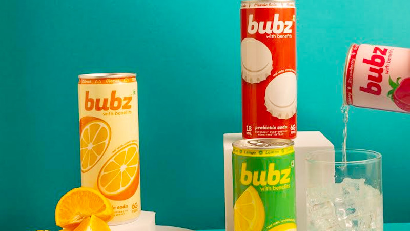 Bubz debuts in India: Monk fruit–infused soda with just 18 calories