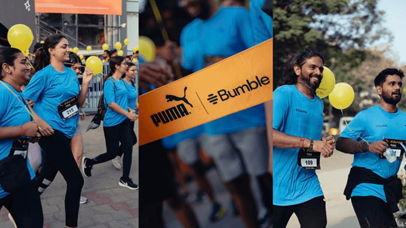 Bumble & Puma encourage singles to discover love while running