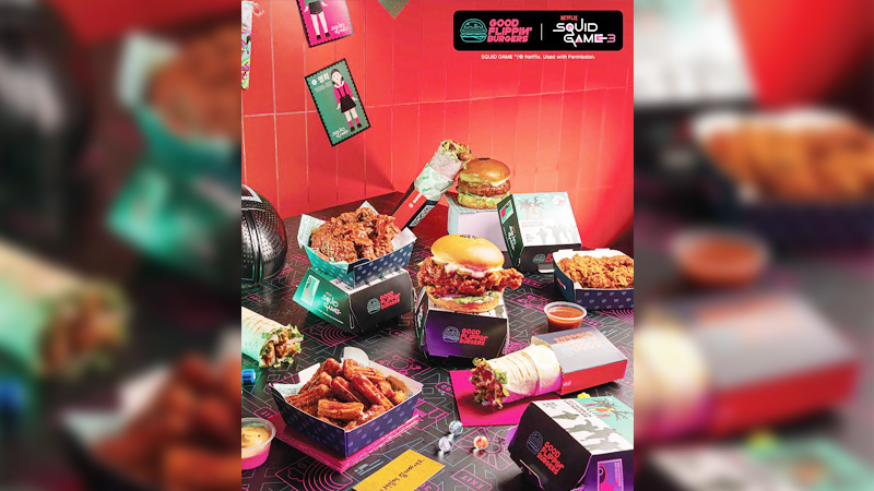 Good Flippin’ Burgers plays the K-card with Squid Game-inspired menu