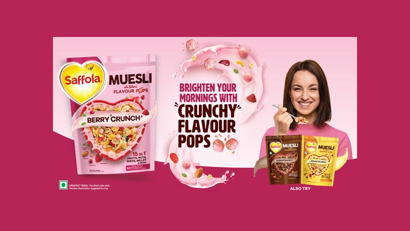Marico expands its breakfast portfolio with Saffola Muesli