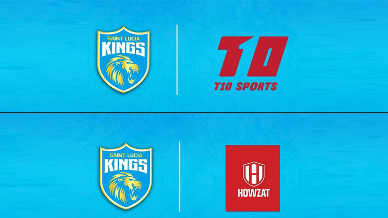 Saint Lucia Kings announces Howzat as fantasy partner and T10 as kit partner
