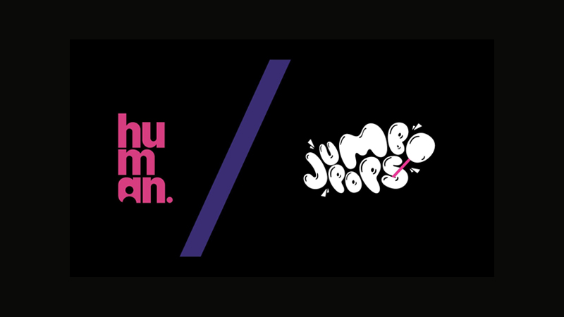 Human bags branding and creative mandate for jumbo pops