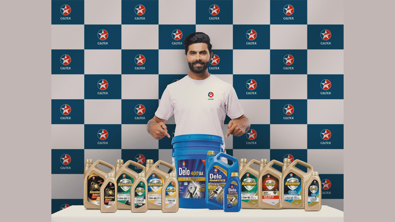 Caltex Lubricants signs ace cricketer Ravindra Jadeja as its brand ambassador
