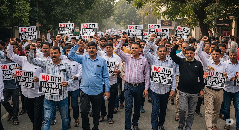 Cable TV lobby slams TRAI’s DTH licence fee waiver call