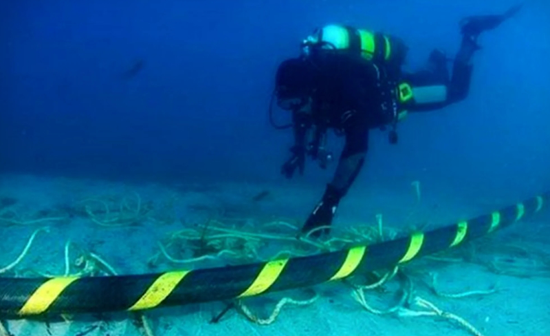 Laying of data transmitting submarine Asia Direct Cable completed