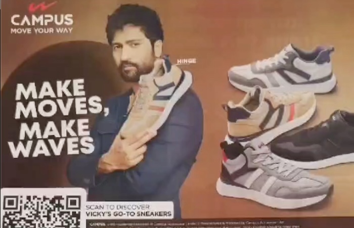 Campus launches mixed-reality print ad, merging innovation & style