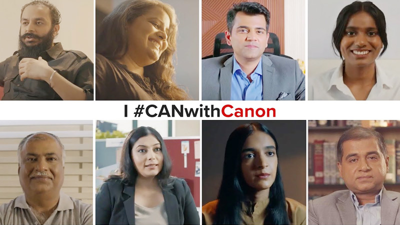 Canon India rolls out I #CANwithCanon campaign empowering positive attitude