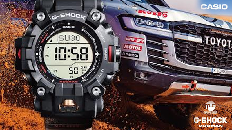 Casio and Toyota unveil G-SHOCK MUDMAN GW-9500TLC edition