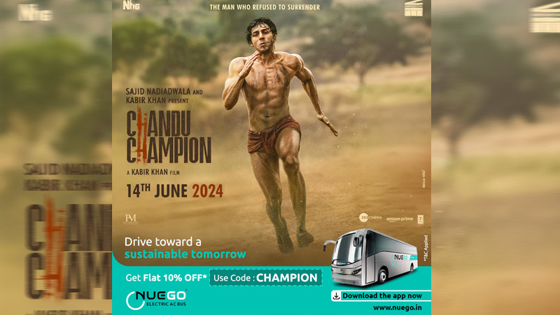 NueGo partners with “Chandu Champion”