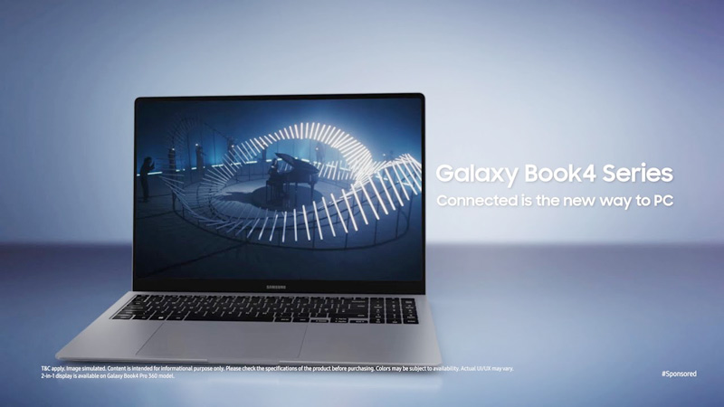 Cheil India’s campaign for the Samsung Galaxy Book4 series unites art and music